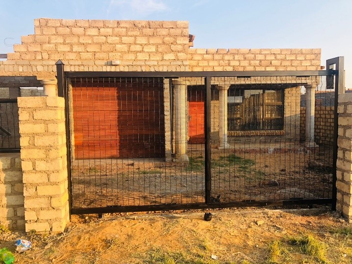 Steel security gates