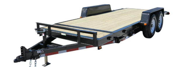 Luggage and flatbed trailers