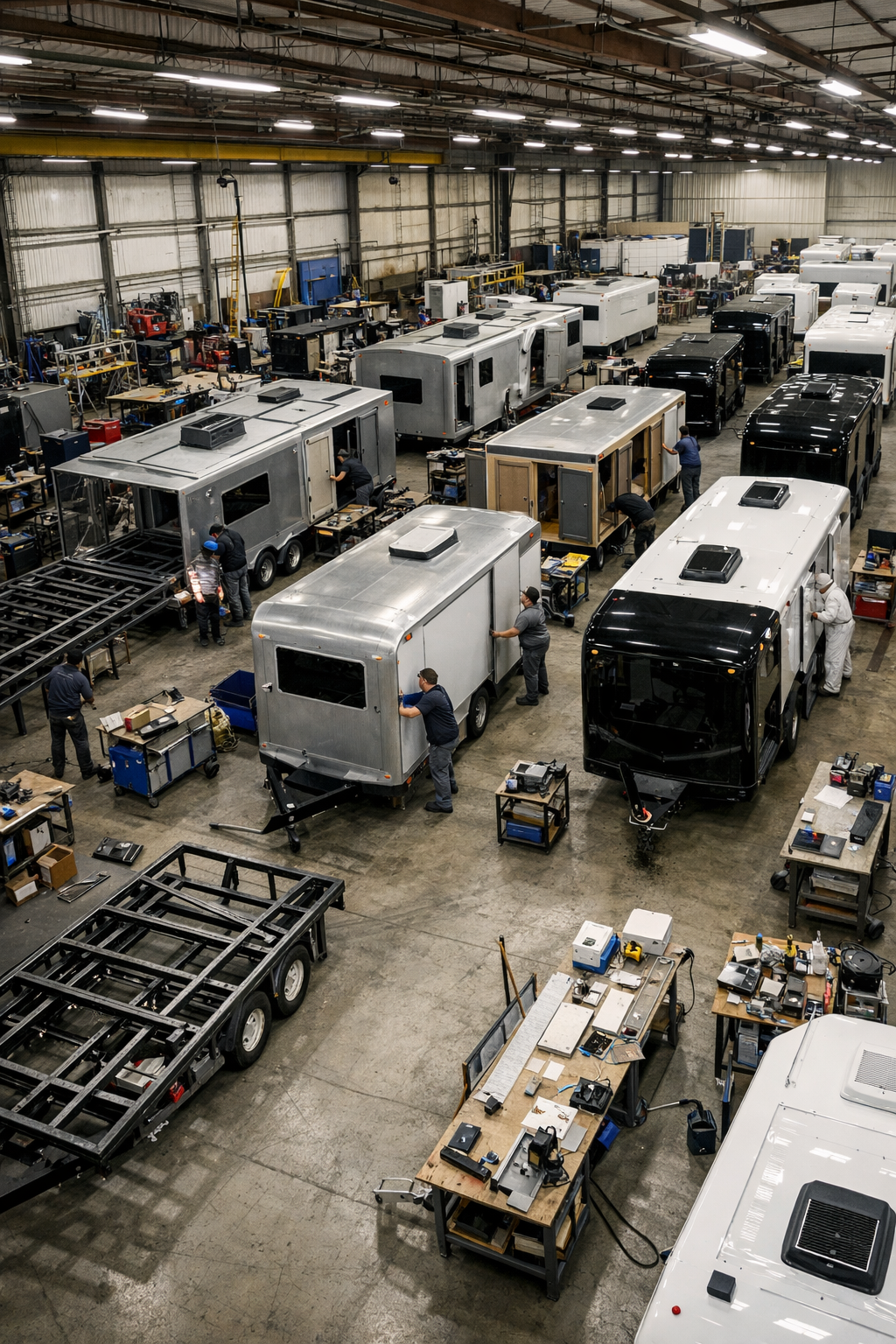 Trailer manufacturing process video placeholder